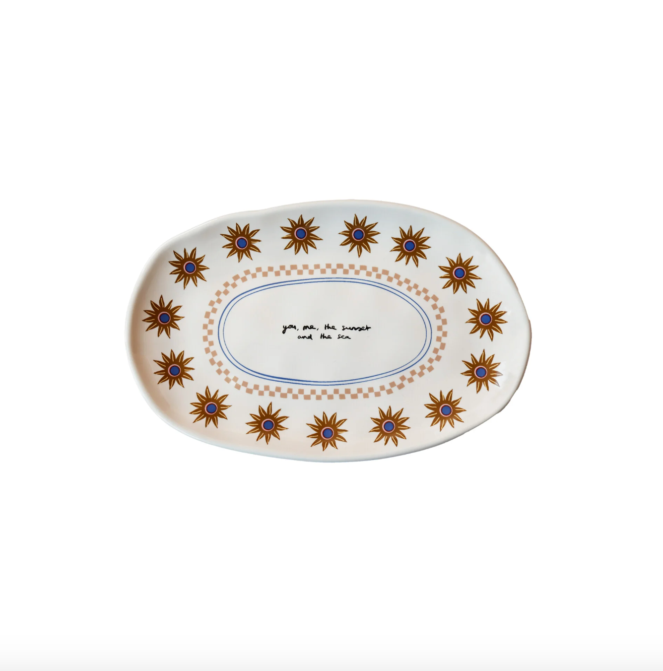 Sunset Decorative Trinket Plate