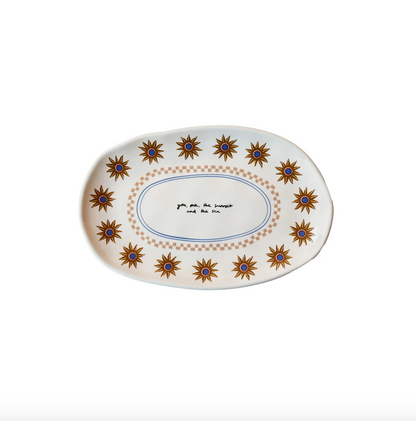 Sunset Decorative Trinket Plate