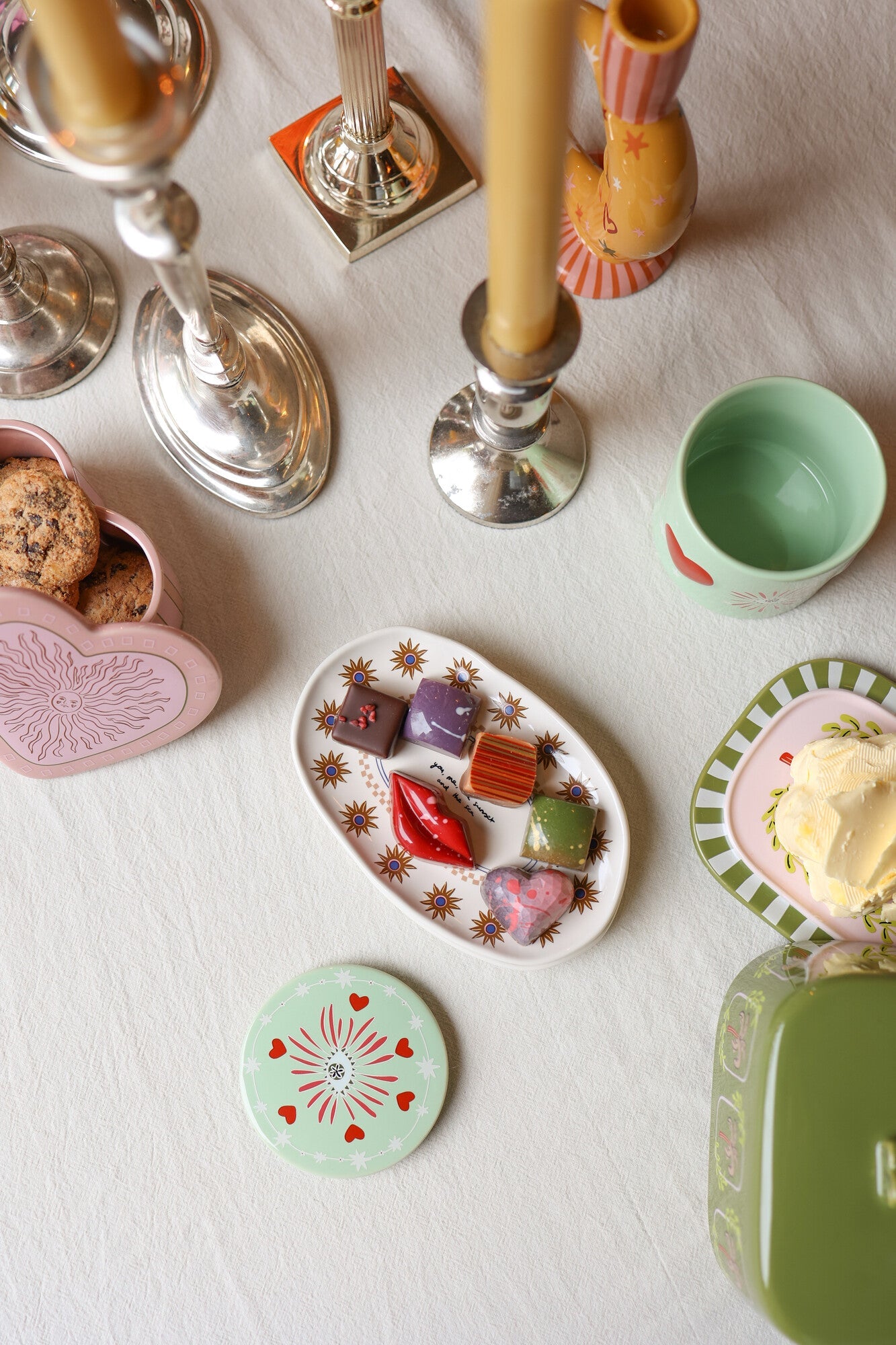 Sunset Decorative Trinket Plate