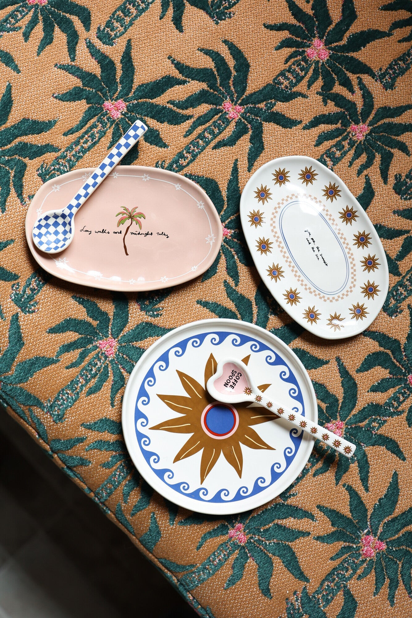 Sunset Decorative Trinket Plate